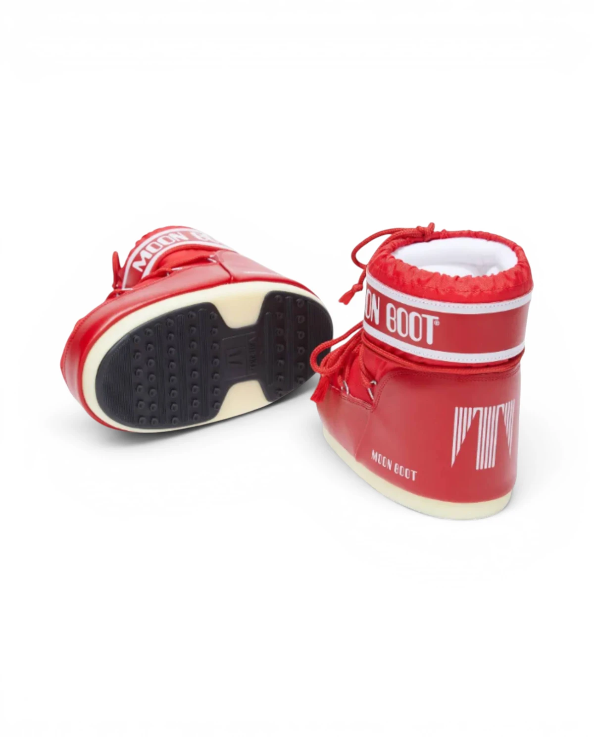 1409340-D001 Moon Boot Icon Low Nylon Red