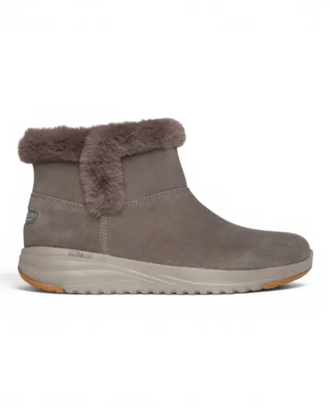 Sive ženske gležnjače On-the-GO Stellar Cozy Step – Skechers