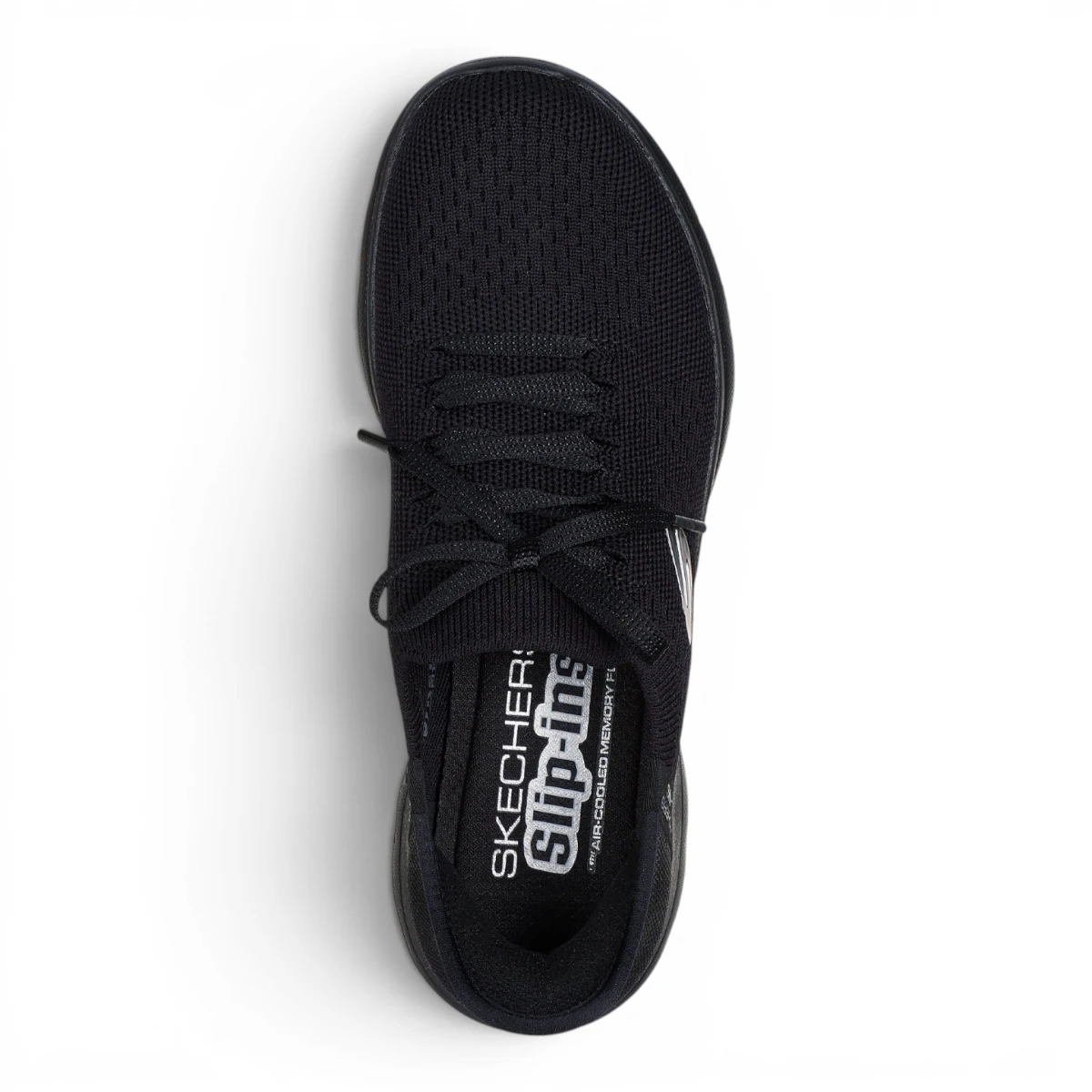 150263-BBK Crne ženske slip-on tenisice Summits New Daily – Skechers