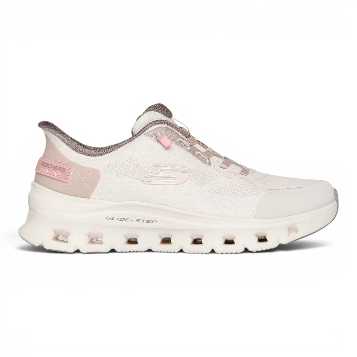 150428-NTBR Bež-smeđe ženske tenisice Glide-Step Pro Pure Motion – Skechers