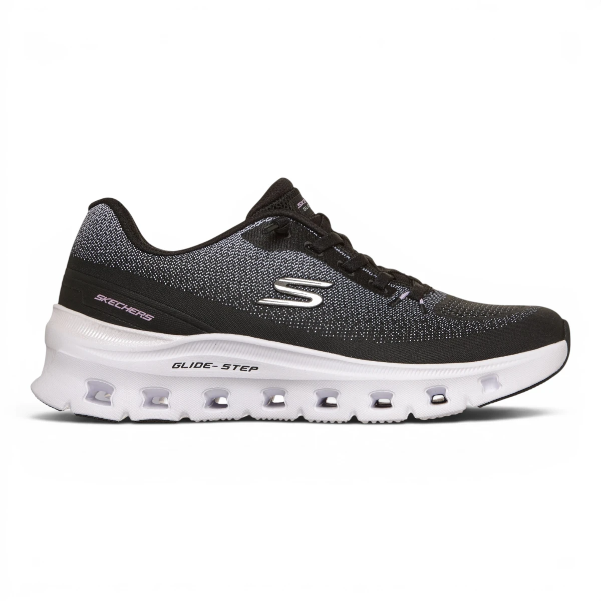 150437-BKW Skechers GLIDE-STEP PRO- SOFT MIRAGE BKW