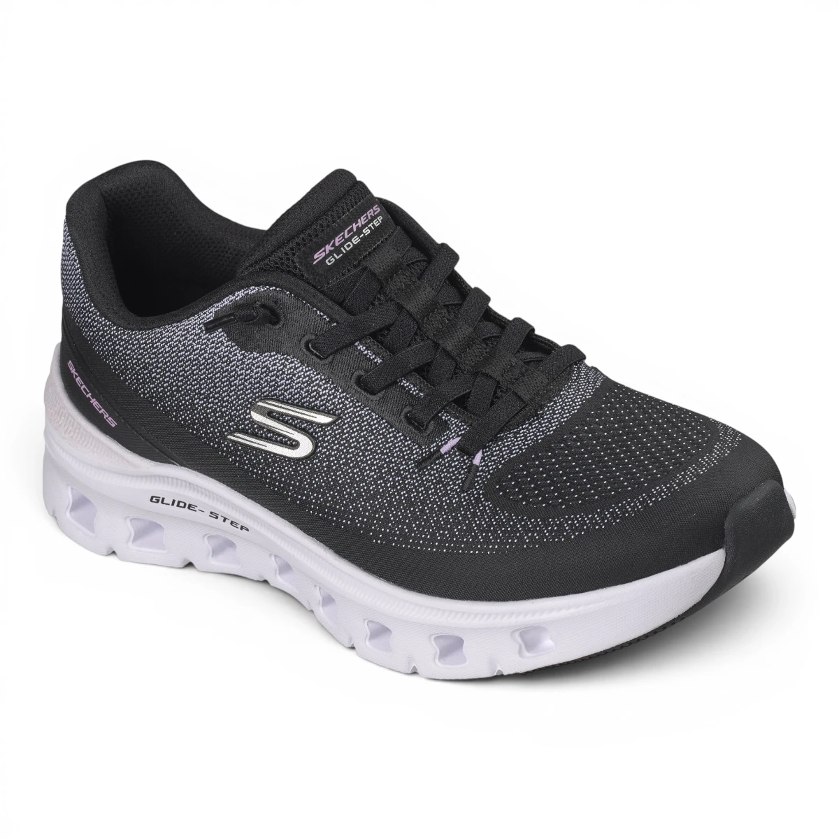 150437-BKW Skechers GLIDE-STEP PRO- SOFT MIRAGE BKW