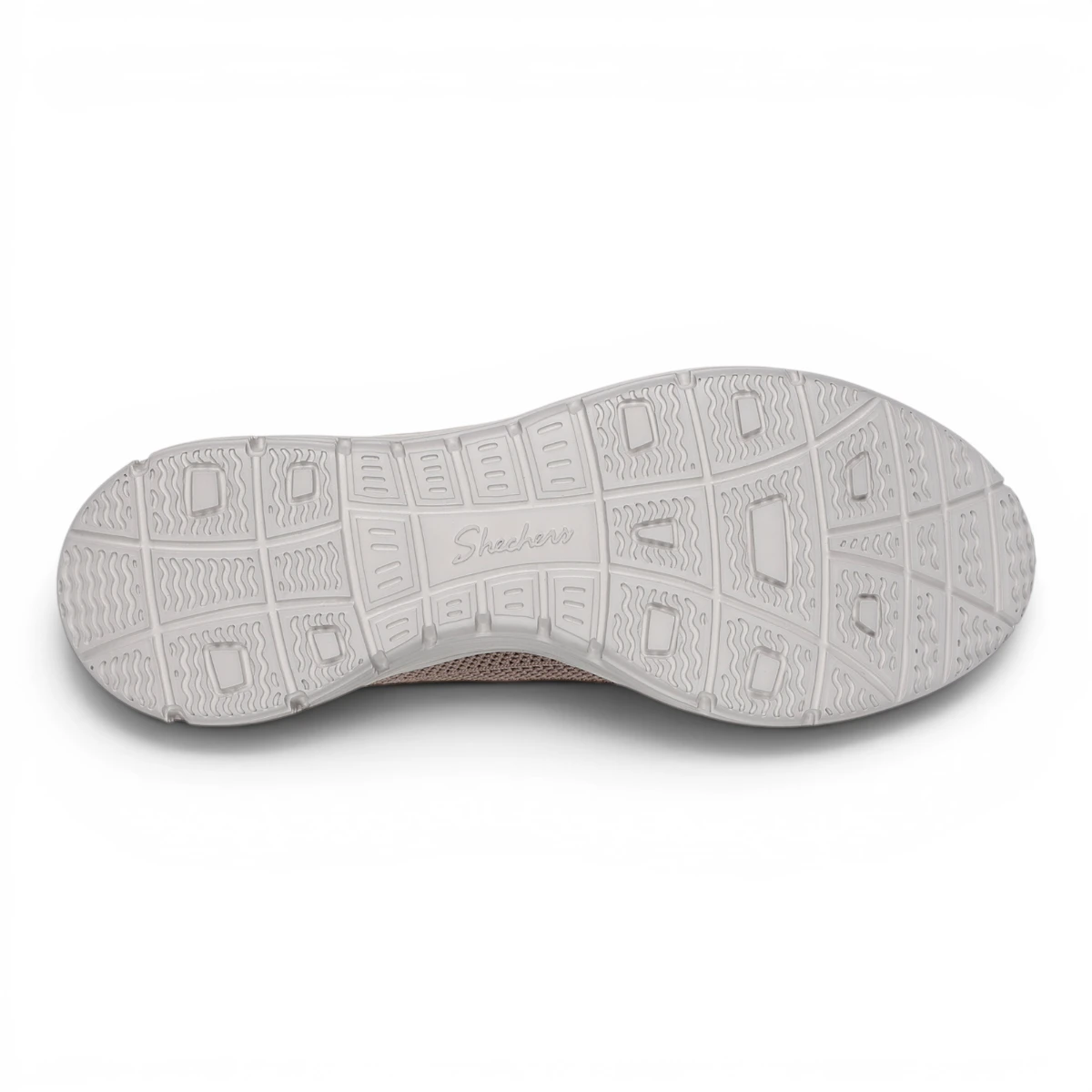 158980-DKTP Taupe ženske mokasine Seager Believe It – Skechers