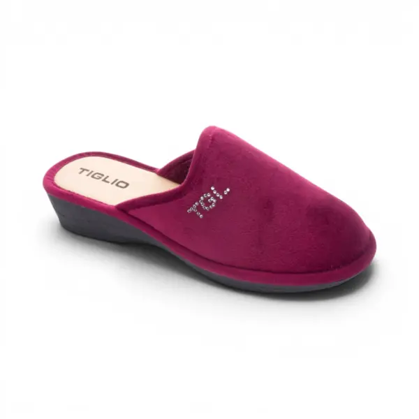1600-BORDO-410 Tiglio papuče Bordo