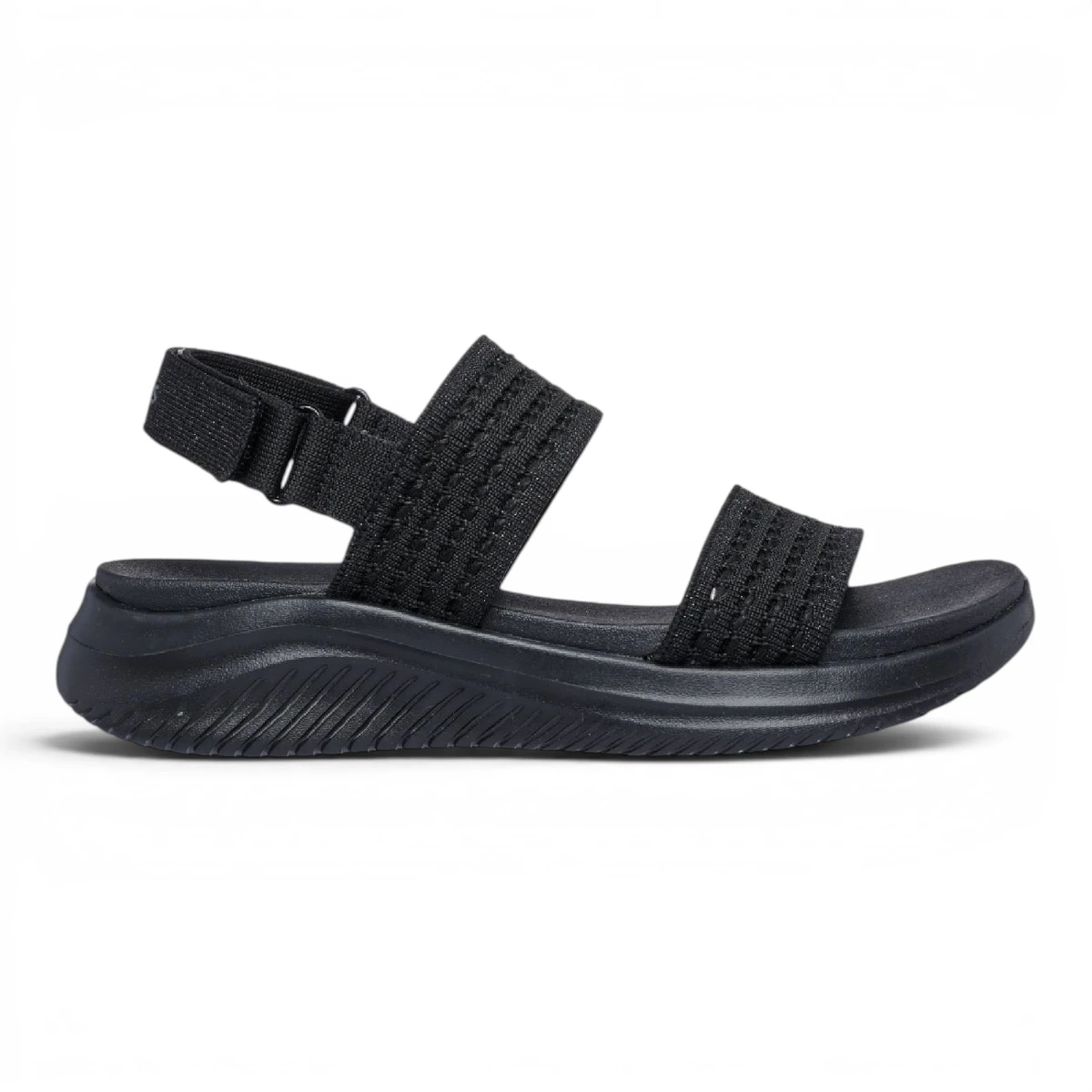 164090-BBK Crne ženske sandale Ultra Flex 3.0 Sandal All Aboard – Skechers