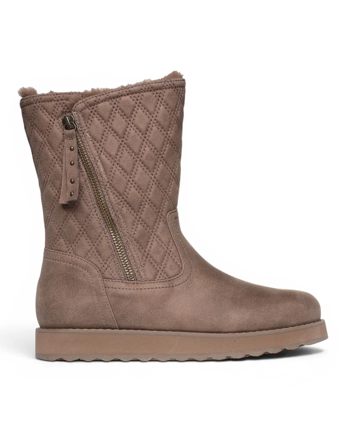 167675-TPE Taupe ženske čizmice Keepsakes 2.0 Morning – Skechers