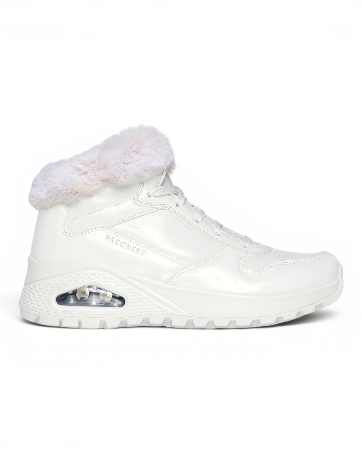 168126-WHT Bijele ženske gležnjače UNO Rugged Fiesty – Skechers