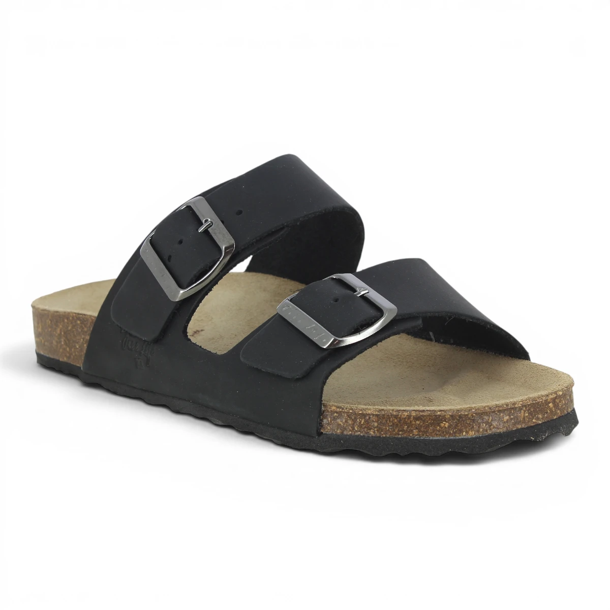 1758UFL-NERO Free Life rustic nero muška natikača