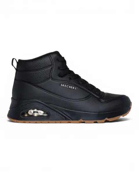 Crne ženske tenisice/gležnjače Uno Stand High – Skechers