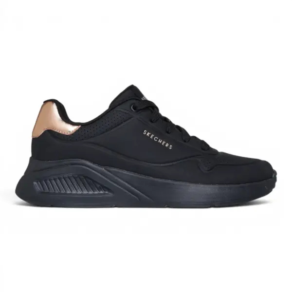 Crne ženske tenisice Uno Lite Shimmer Along – Skechers