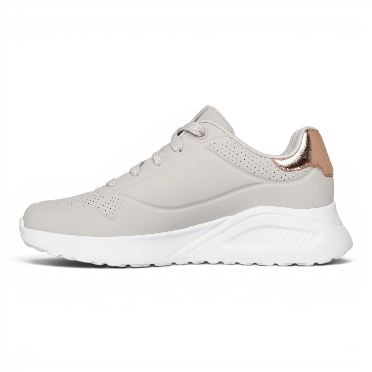 177291-NAT Bež ženske tenisice Uno Lite Shimmer Along – Skechers