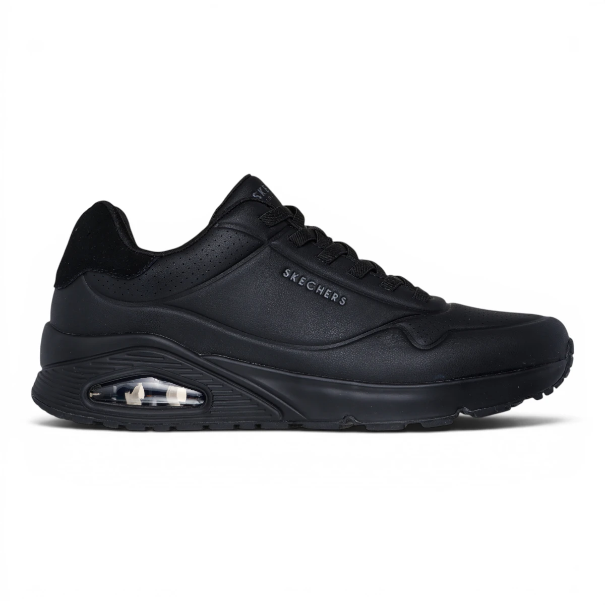 183007-BBK Crne muške tenisice Uno Tailored Air – Skechers