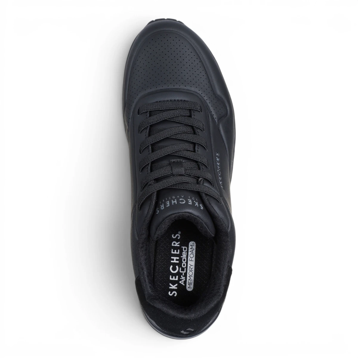 183007-BBK Crne muške tenisice Uno Tailored Air – Skechers