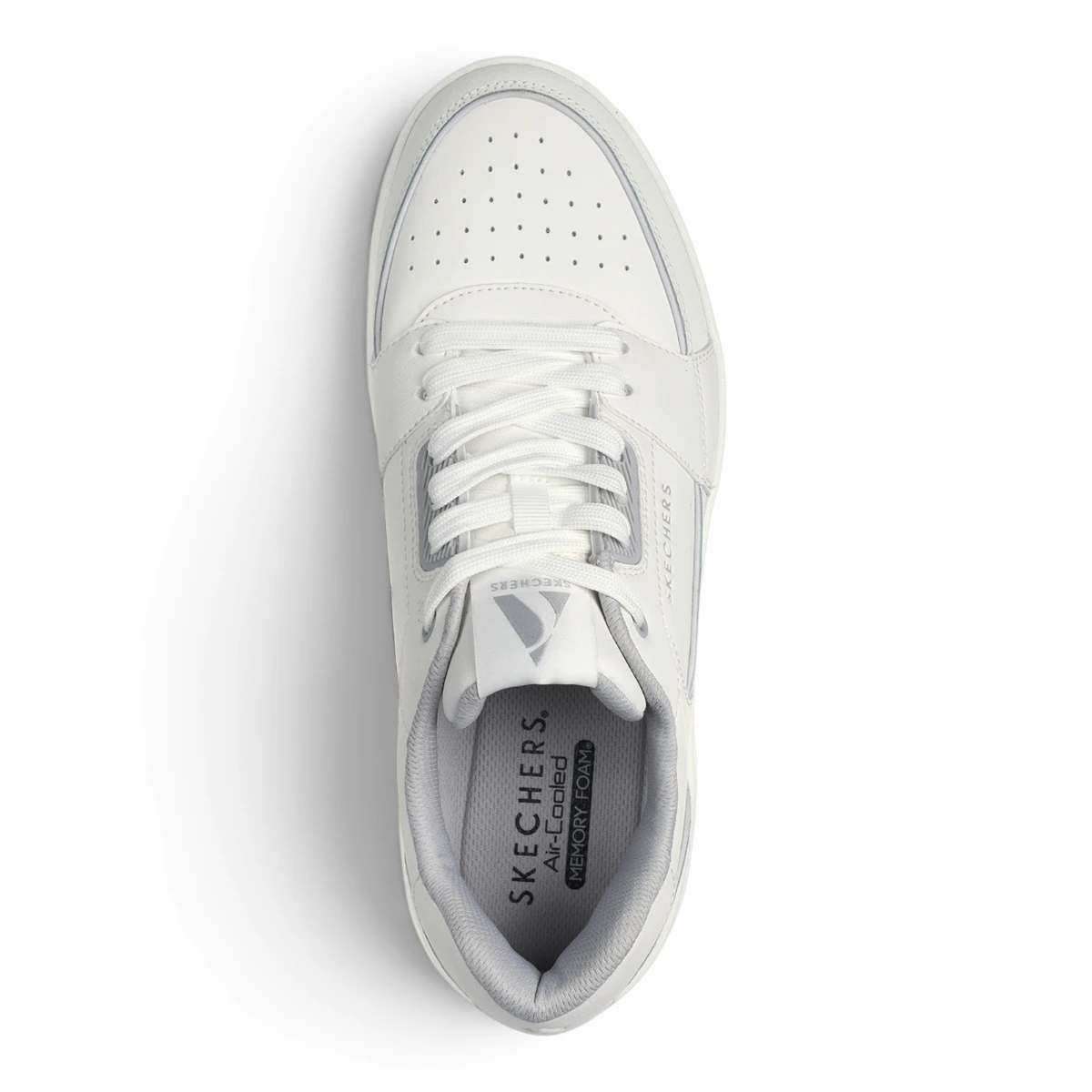 183140-WHT Bijele muške tenisice UNO Court Low Post – Skechers