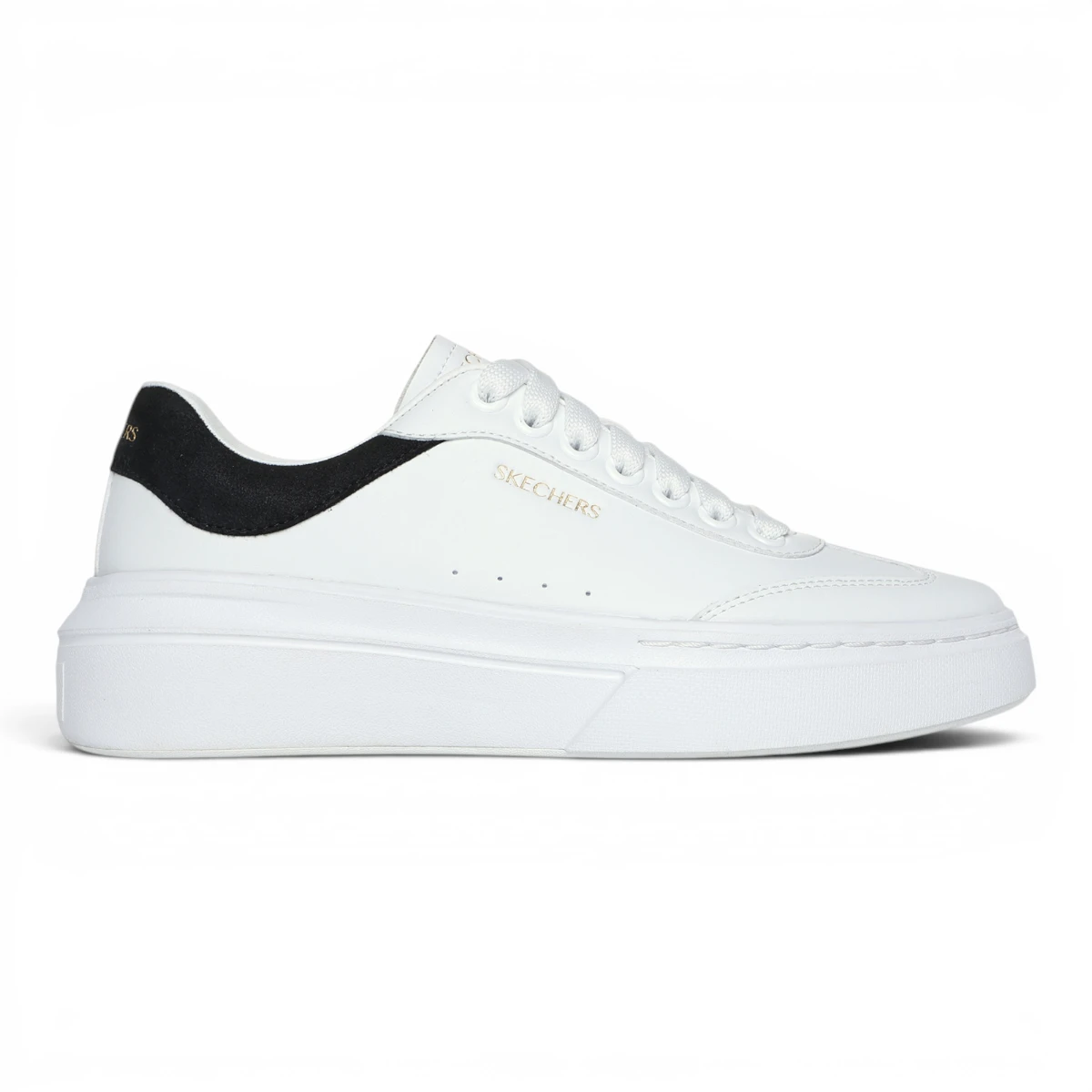 185060-WBK Bijelo-crne ženske tenisice Cordova Classic Best – Skechers