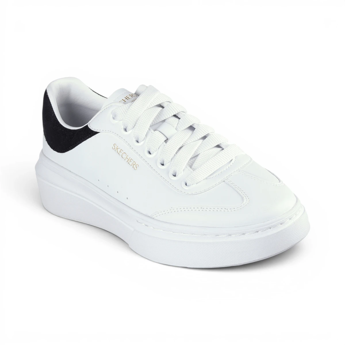 185060-WBK Bijelo-crne ženske tenisice Cordova Classic Best – Skechers