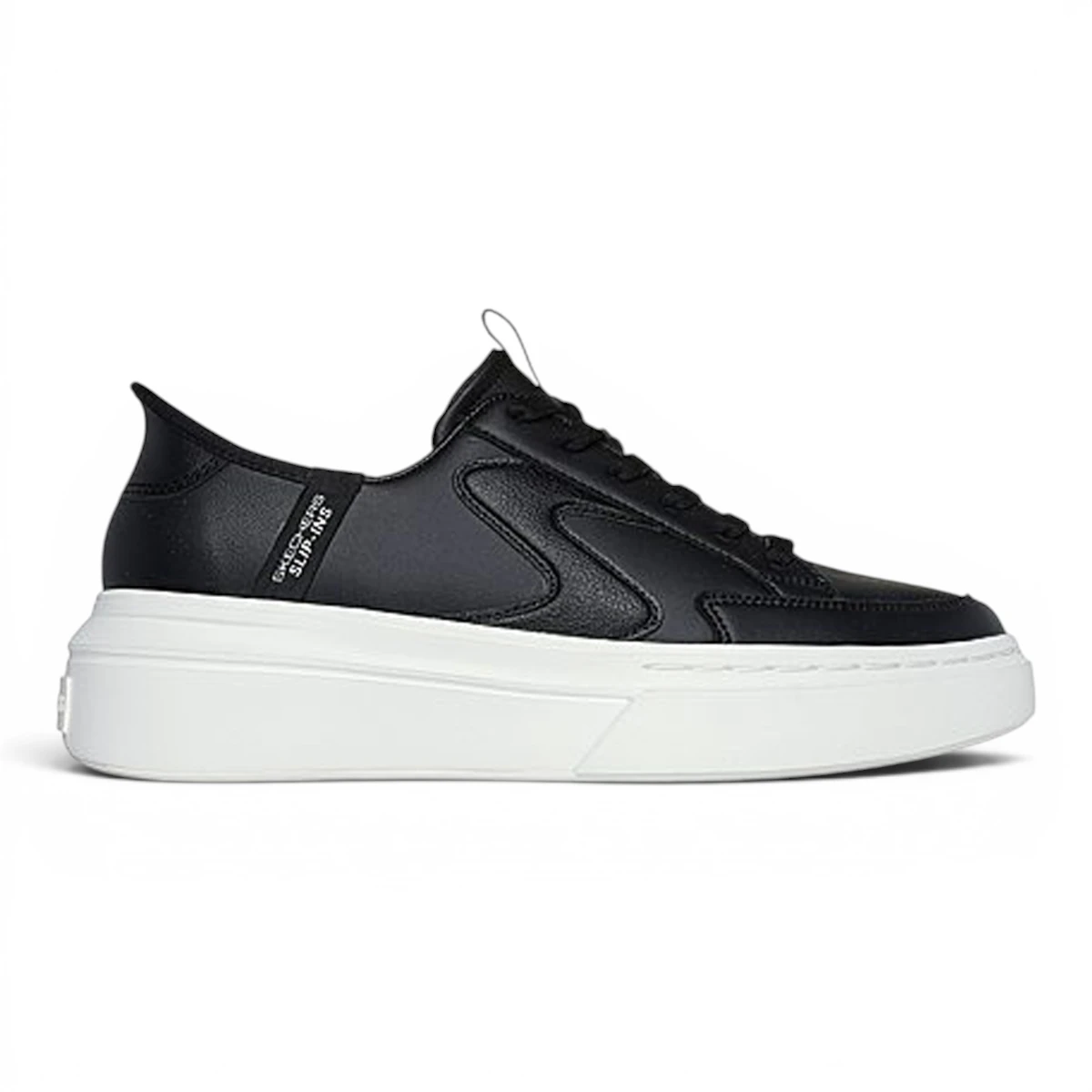 185081-BKW Crne ženske Slip-ins tenisice Cordova Classic-Skechers