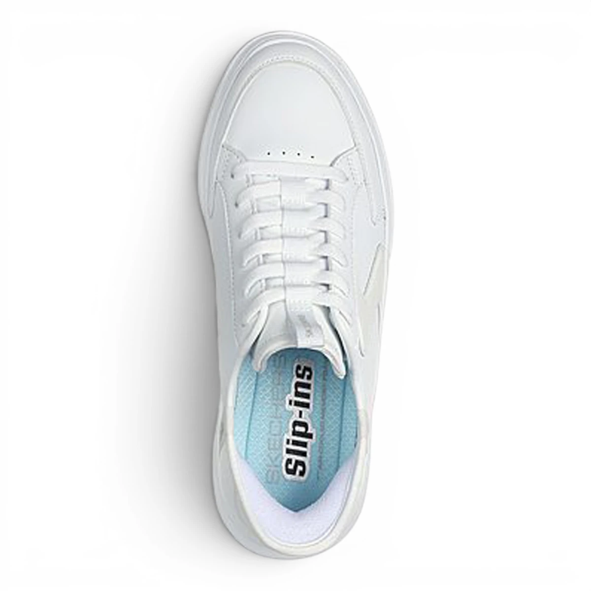 185081-WHT Bijele ženske Slip-ins tenisice Cordova Classic– Skechers