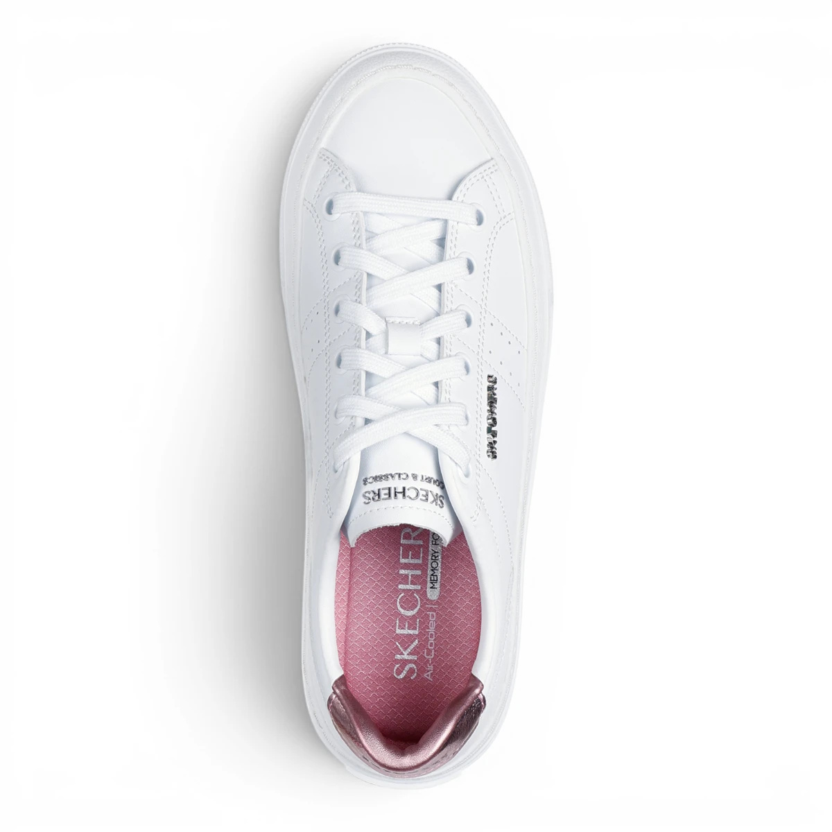 185280-WPK Bijele ženske tenisice Selene Sophisticated – Skechers