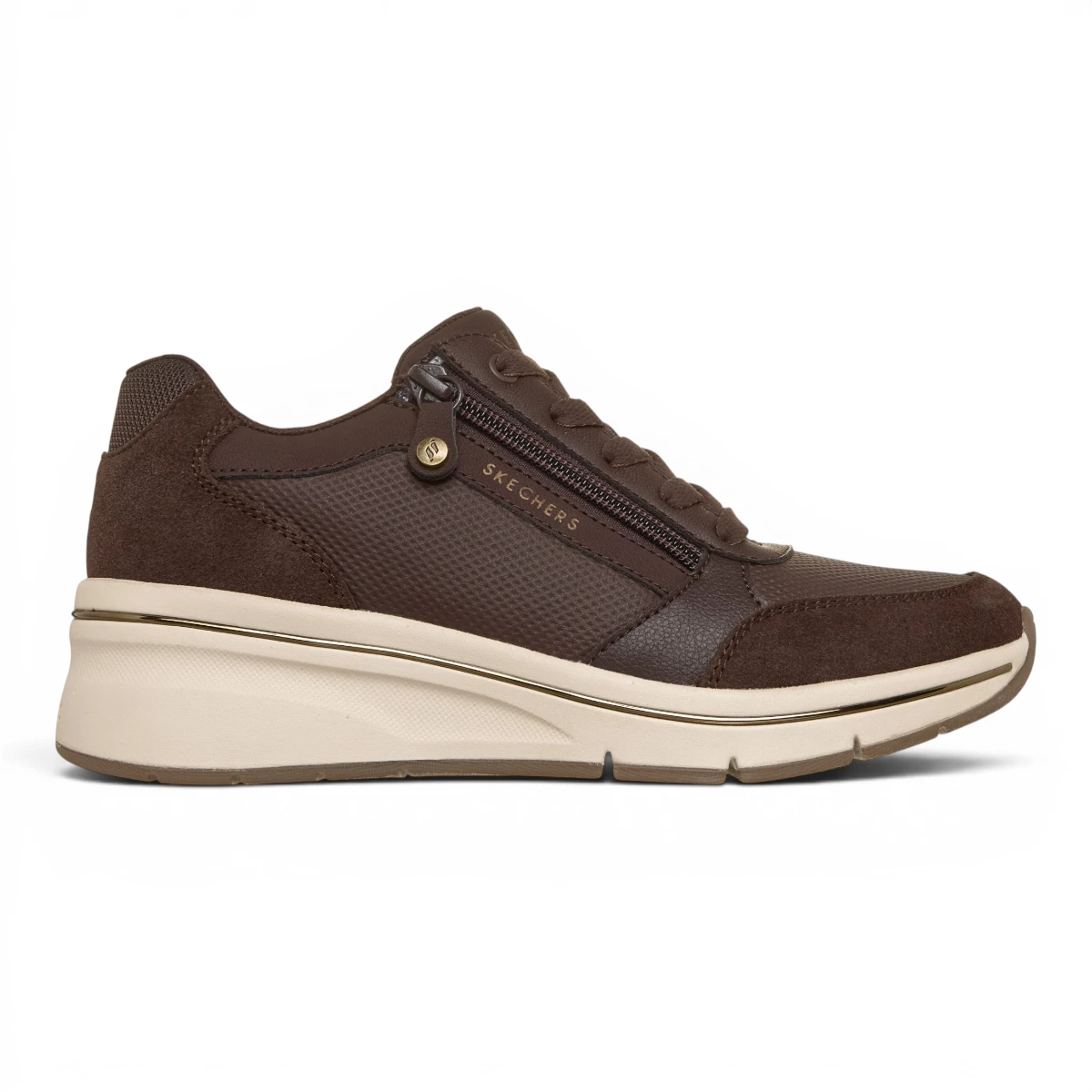 190370-CHOC Skechers BILLION FLEX - LUXE UP CHOC