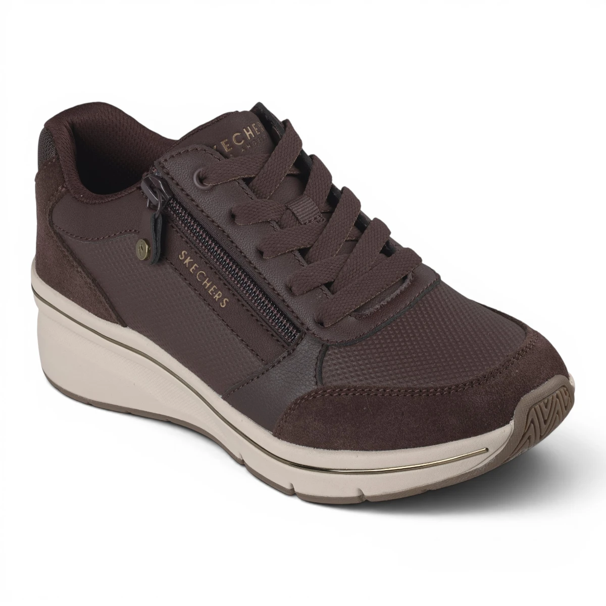 190370-CHOC Skechers BILLION FLEX - LUXE UP CHOC
