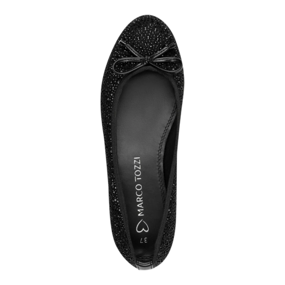 2-22113-46-001 Marco Tozzi balerina BLACK