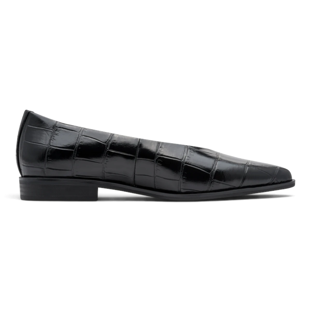 2-22124-47-069 Marco Tozzi ženska balerinka BLACK CROCO