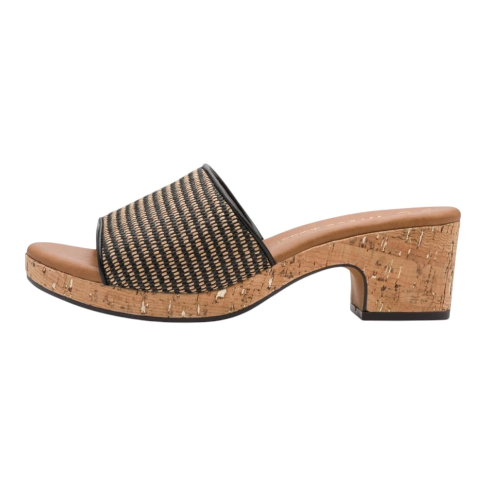 2-27260-46-098 Marco Tozzi Ženska natikača Black/Beige/Gold