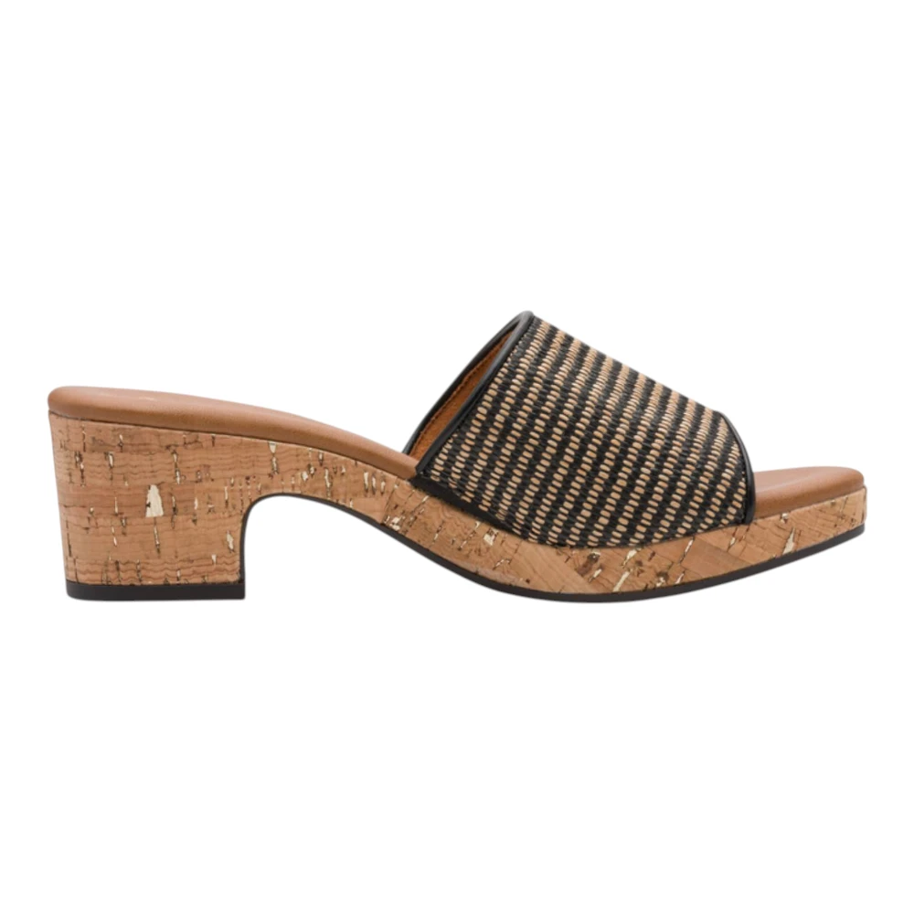 2-27260-46-098 Marco Tozzi Ženska natikača Black/Beige/Gold