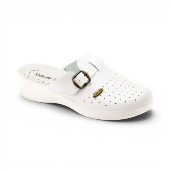 2007-BIANCO Bijele Tiglio papuče za kućni stil