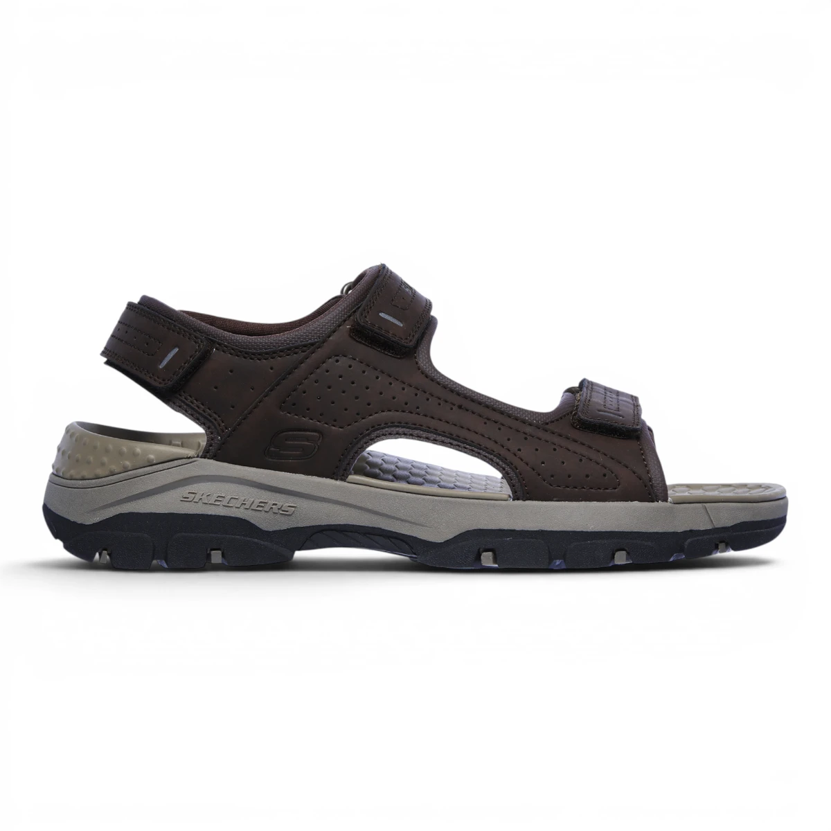 204105-CHOC Smeđe muške sandale Tresmen Garo – Skechers