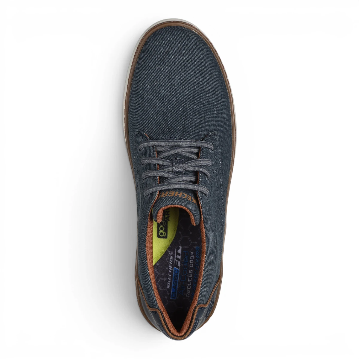 205135-NVY Plave muške tenisice Hyland Ratner – Skechers