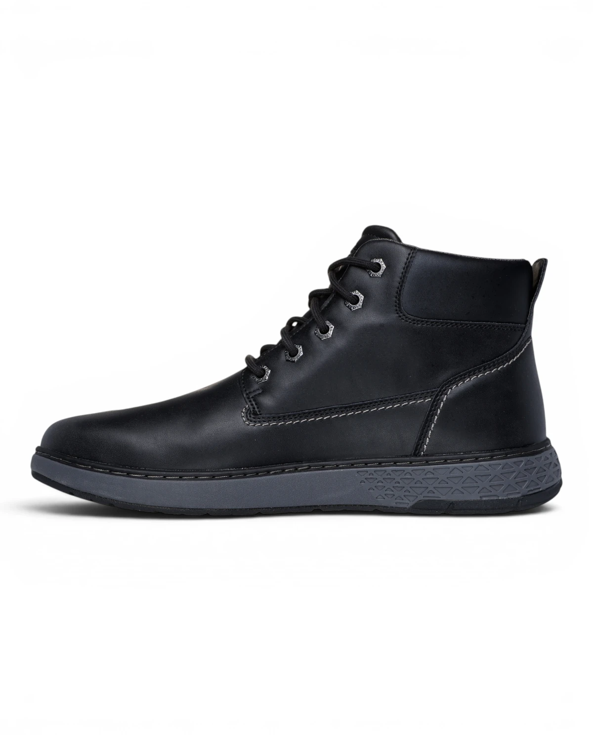 205235-BLK Crne muške gležnjače Garlan Deno – Skechers