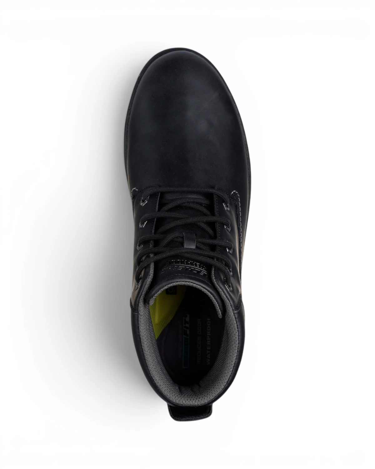 205235-BLK Crne muške gležnjače Garlan Deno – Skechers