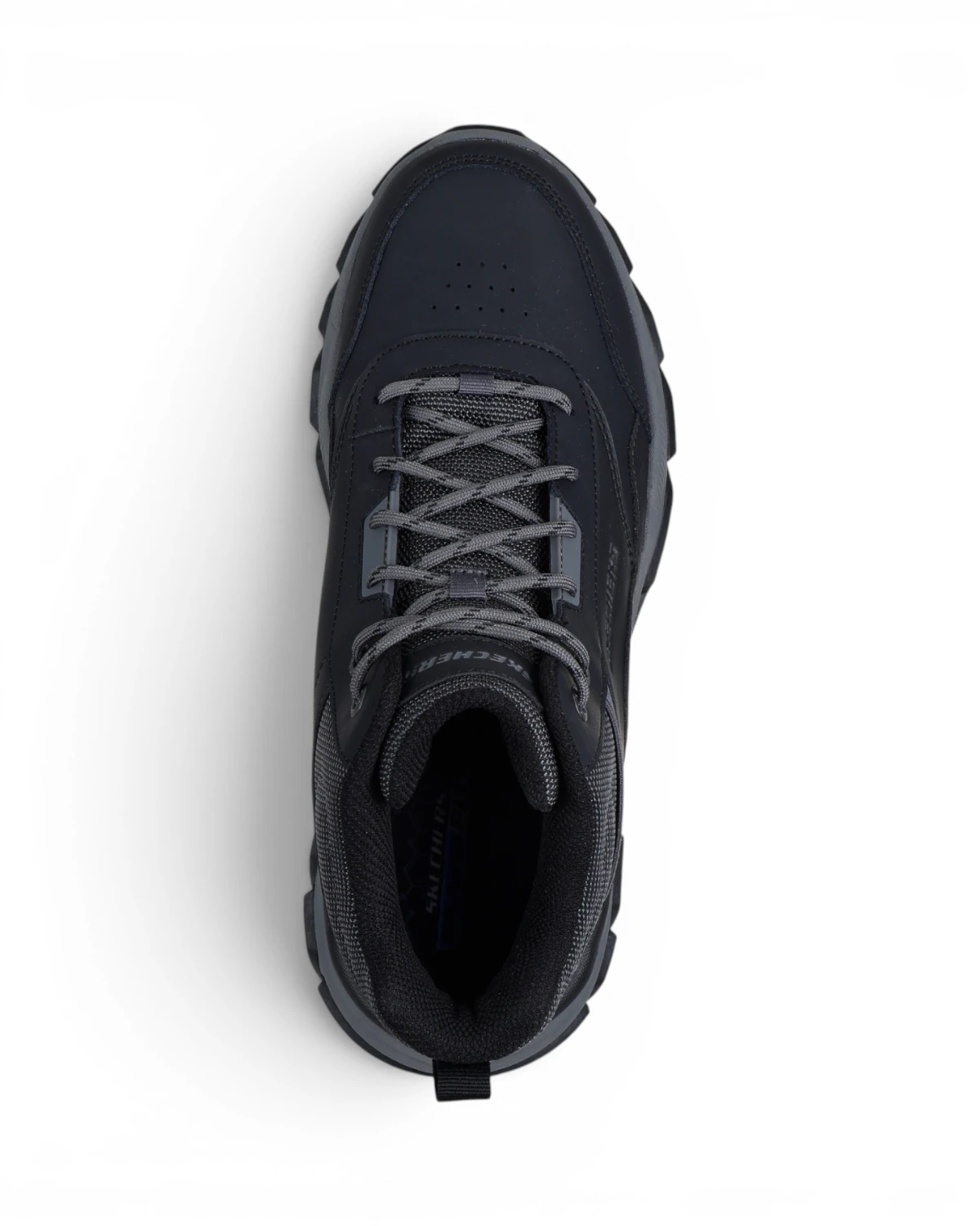 205587-BLK Crne muške čizmice Santoro Hopkins – Skechers