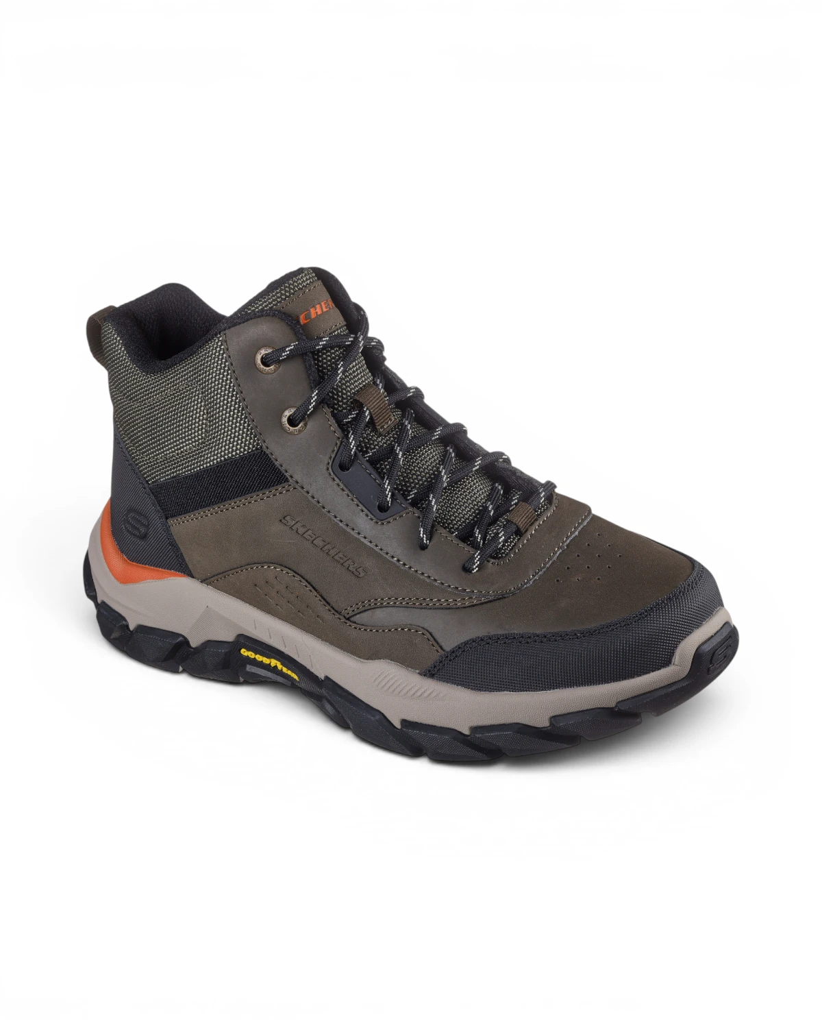 205587-OLV Maslinaste muške čizmice Santoro Hopkins – Skechers