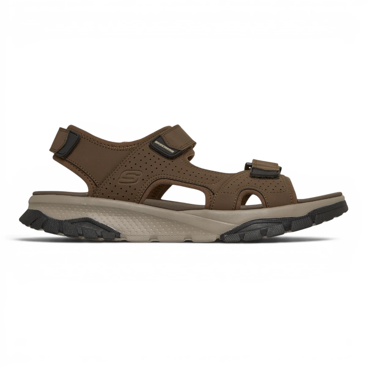 205724-BRN Smeđe muške sandale Wagner Avalon – Skechers