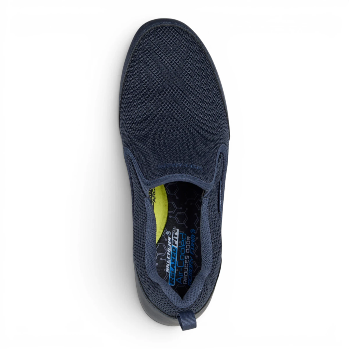 210808-NVY Plave muške mokasine Slade Lucan – Skechers