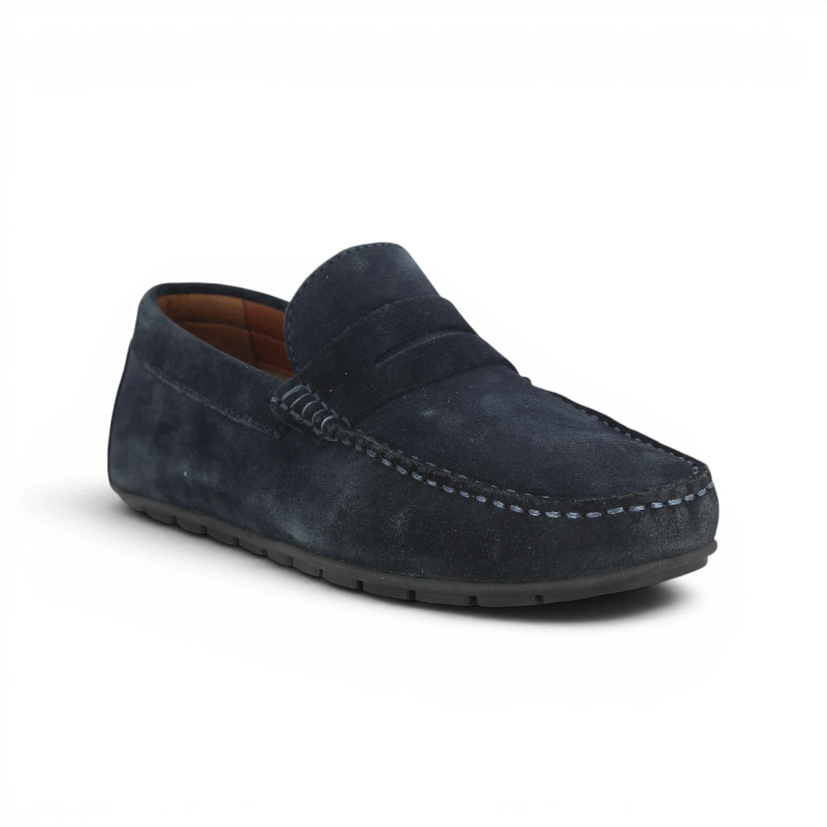 211-FLD-02-NAVY Parroto muška mokasina NAVY