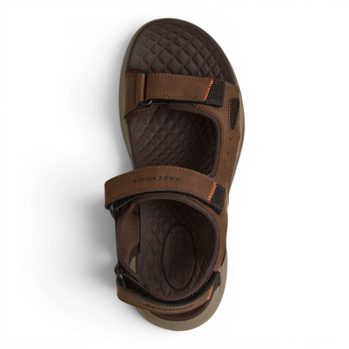 211371-BRN Orvan SD Gamble sandale smeđe – Skechers