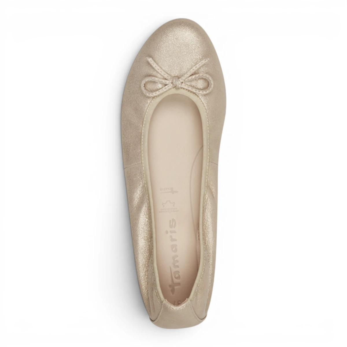 22116-41-179 Tamaris balerina CHAMPAGNE