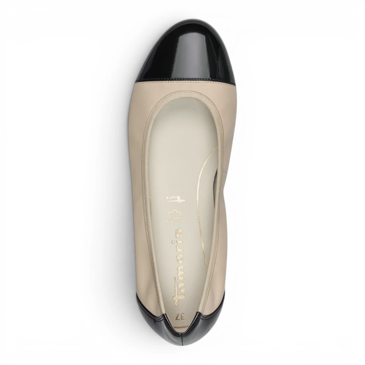 22124-42-271 Tamaris Ballerina NUDE COMB