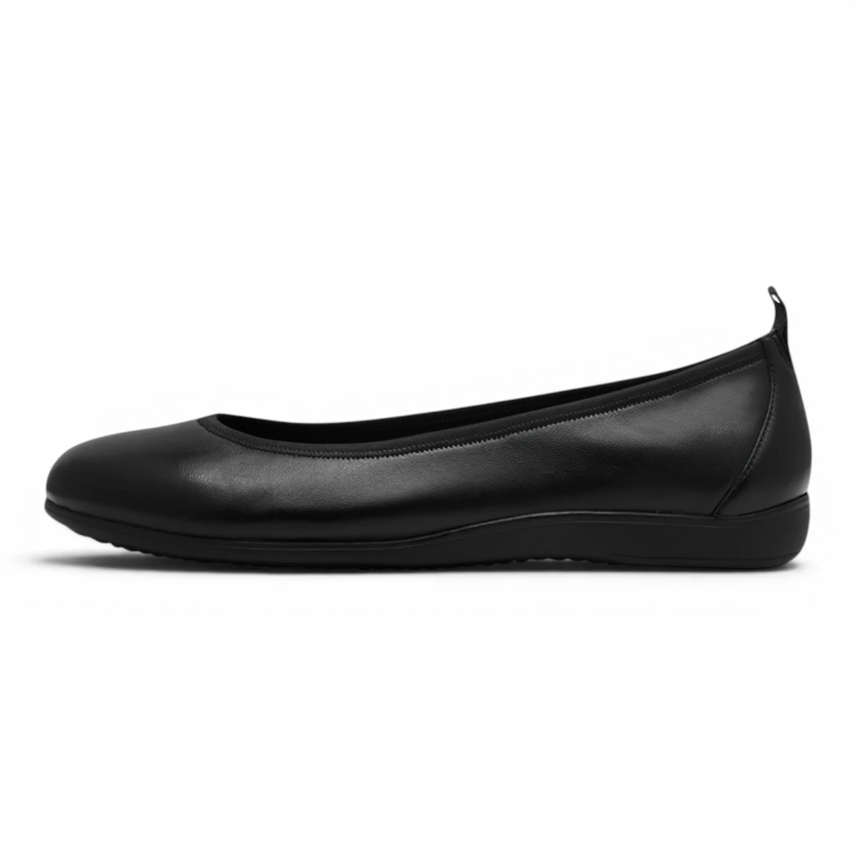 22130-44-003 Tamaris balerina BLACK LEATHER
