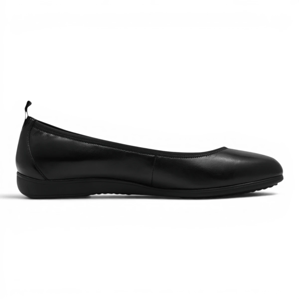22130-44-003 Tamaris balerina BLACK LEATHER