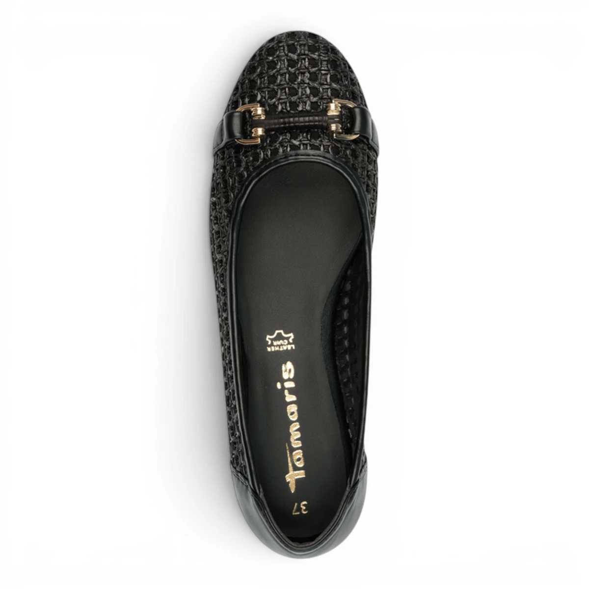 22138-44-001 Tamaris ženska balerina BLACK