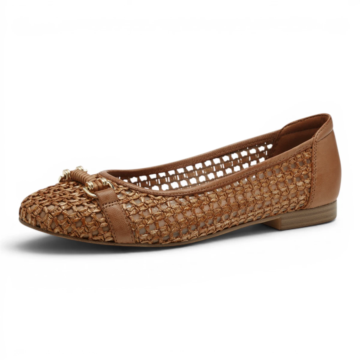 22138-44-305 Tamaris ženska balerina COGNAC