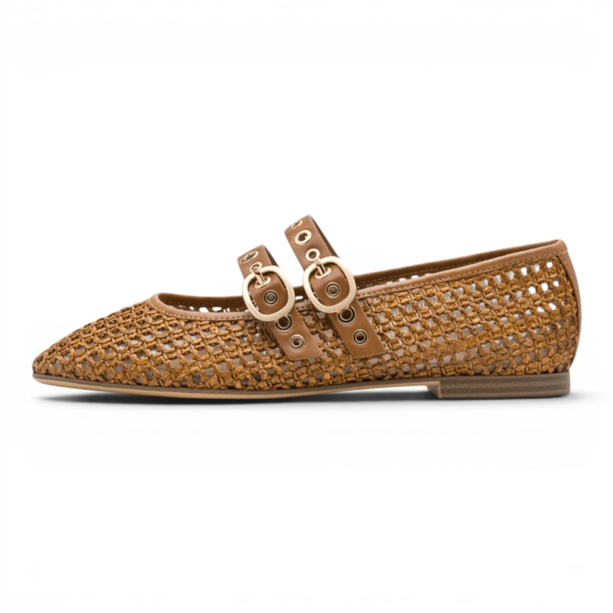 22144-46-305 Tamaris ženska balerina COGNAC