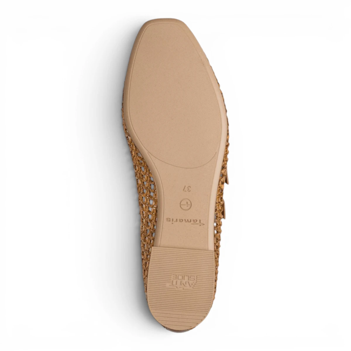 22144-46-305 Tamaris ženska balerina COGNAC