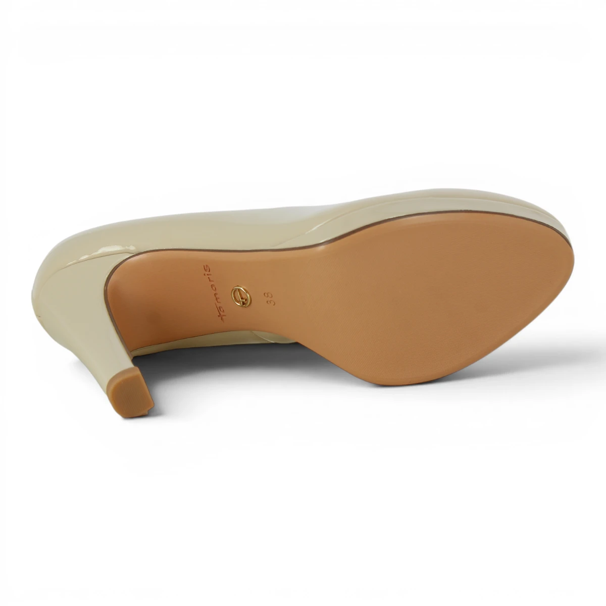 22426-41-408 Tamaris ženska cipela Pumps BEIGE PATENT