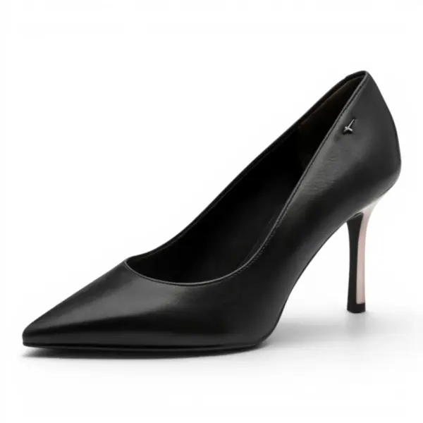 Tamaris Black Leather – Elegantne Ženske Cipele